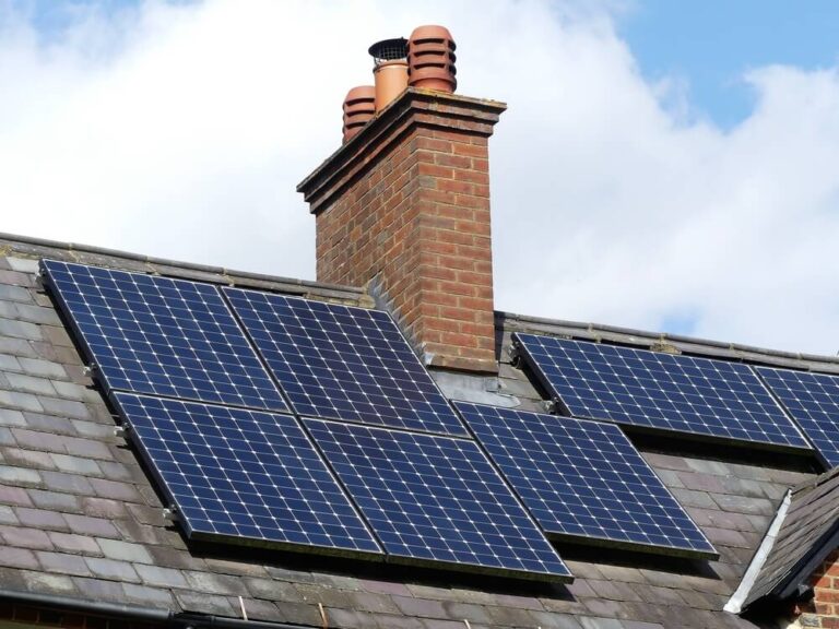 Solar Panels on Roof
