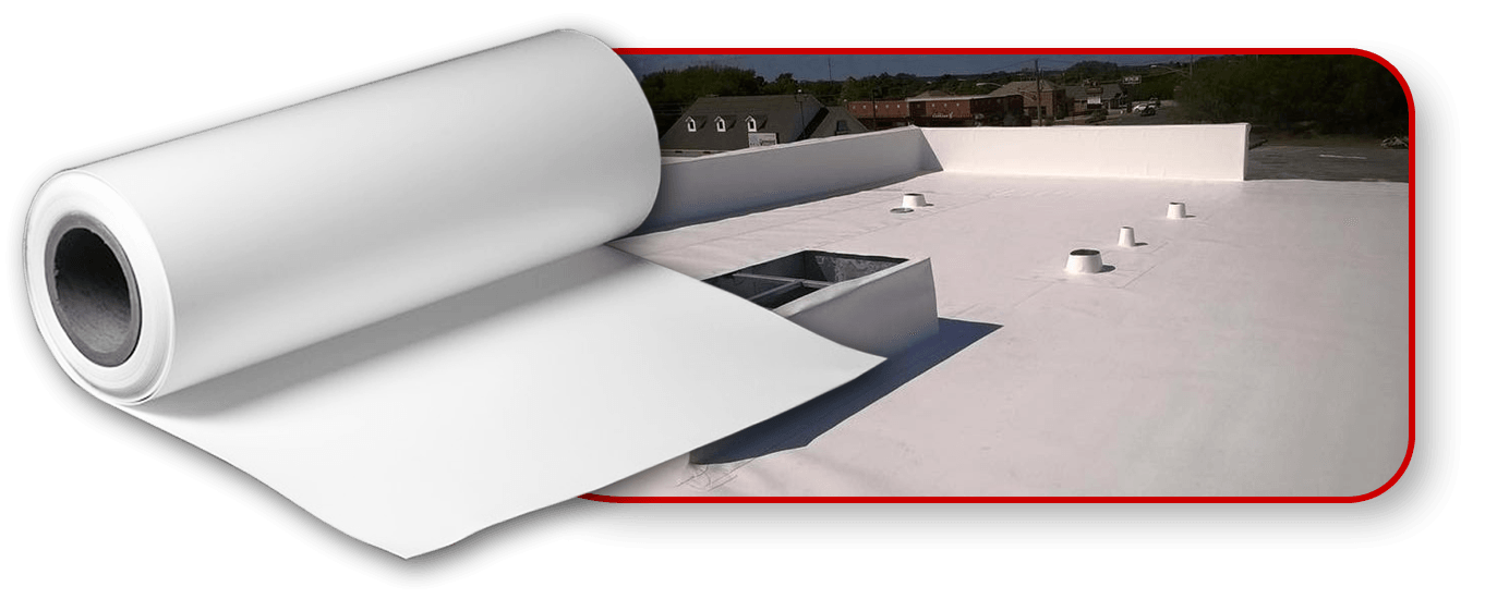 TPO roofing material